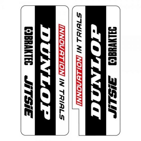 Adesivi Forcella JITSIE (Dunlop Black)